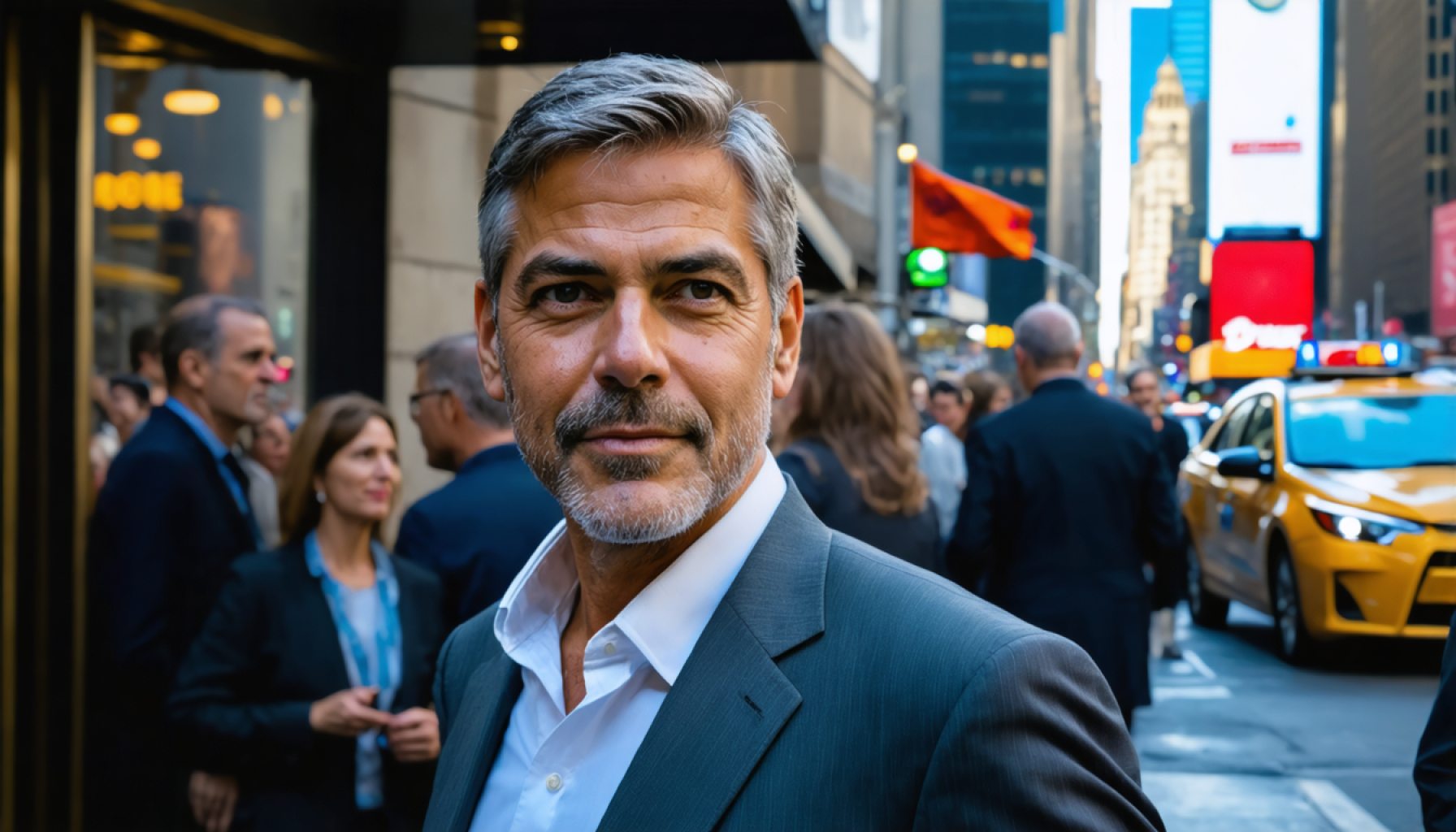 George Clooney’s Night Out in NYC Sparks Conversations: A Reflective Look at Aging Gracefully