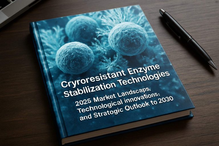 Kryoresistenttien entsyymien stabilointiteknologiat: Vuoden 2025 markkinanäkymät, teknologiset innovatiivisuudet ja strateginen näkymä vuoteen 2030